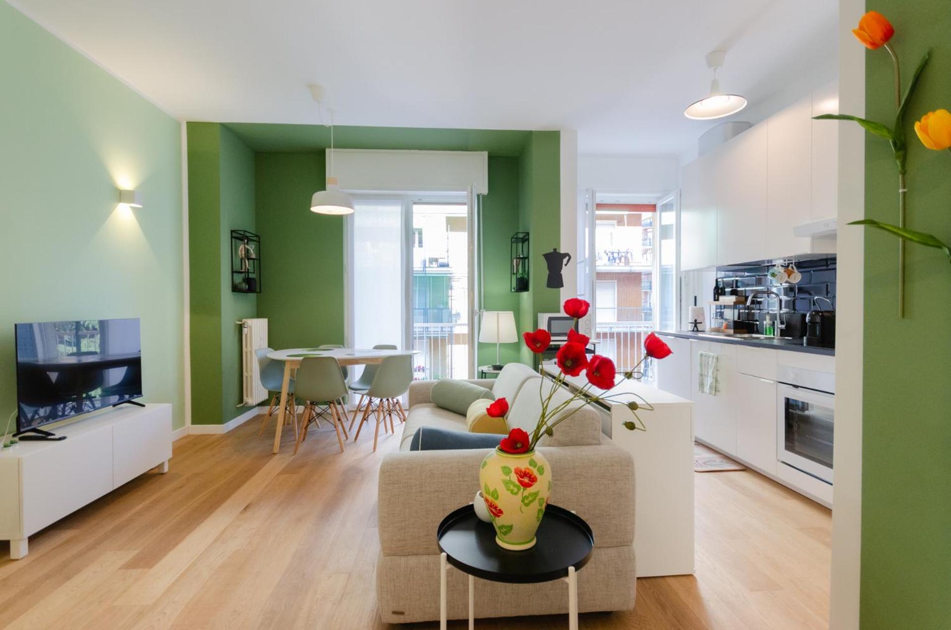 Vivimi Home Fiordalisi Stile & Comfort Vicino Metro Milan Bagian luar foto
