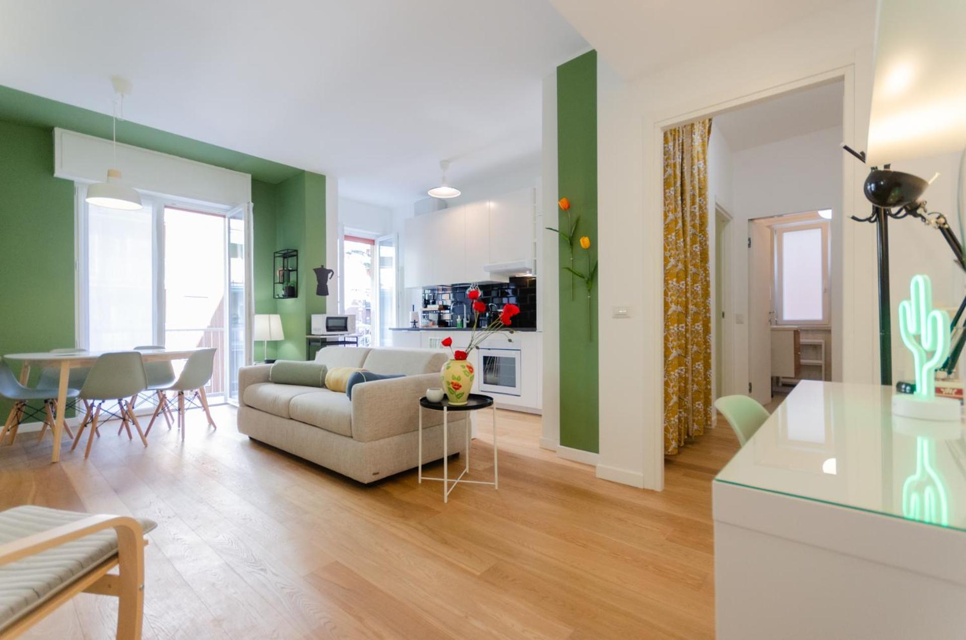 Vivimi Home Fiordalisi Stile & Comfort Vicino Metro Milan Bagian luar foto