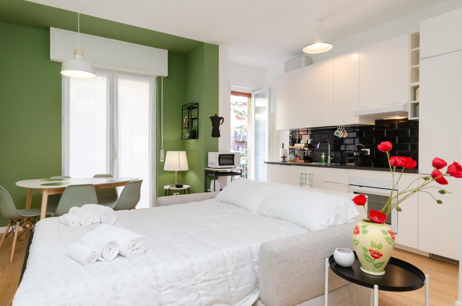 Vivimi Home Fiordalisi Stile & Comfort Vicino Metro Milan Bagian luar foto
